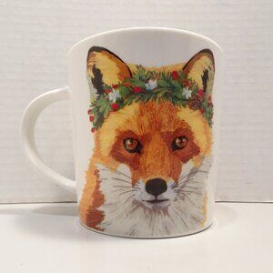 Two Can Art GLACIER FOX Mug Wreath Christmas Paper Products Design PPD
